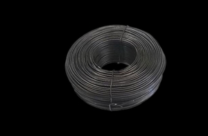 lot 33218 image: American Wire Ties 16 Gauge Black Annealed Rebar Tie Wire.  Pack of 20 coils