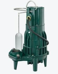 lot 61422 image: Zoeller M161-G Effluent Pump with 20 Cord part# 161-0089