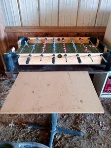 lot 56416 image: Traditional Foosball Table Game and 2 tables