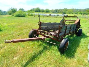 lot 56426 image: Vintage Farm Manure Spreader