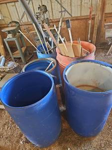 lot 56438 image: Large Industrial Storage Drum Lot