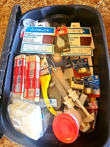 lot 56445 image: Mixed Hardware and Shop Supplies Lot