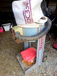lot 56474 image: Vintage Shopsmith DC3300 Dust Collector System