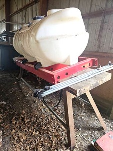 lot 56477 image: Large Capacity Mounted Fluid Tank Sprayer System