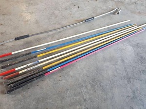 lot 56525 image: Lot of cattle sticks and sheepgoatsmall farm animal hook