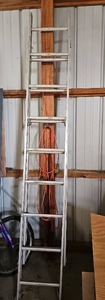 lot 56548 image: Aluminum Extension Ladder