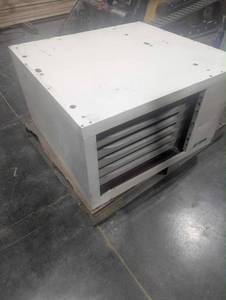 lot 56570 image: Reznor UDAP200 Natural Gas Unit Heater - 200,000 BTU (Propane furnace was in working condition and removed to change locations)