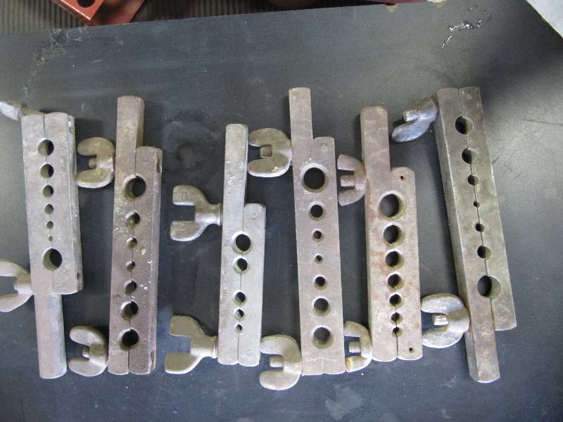 lot 2153 image: 6 Flaring Bars (Shop Tools)