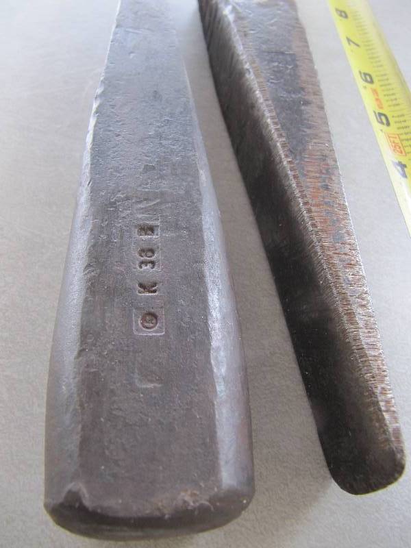 lot 2176 image: LOT OF 2 WELDING WEDGES (SHOP TOOLS)   K-38-B  35B