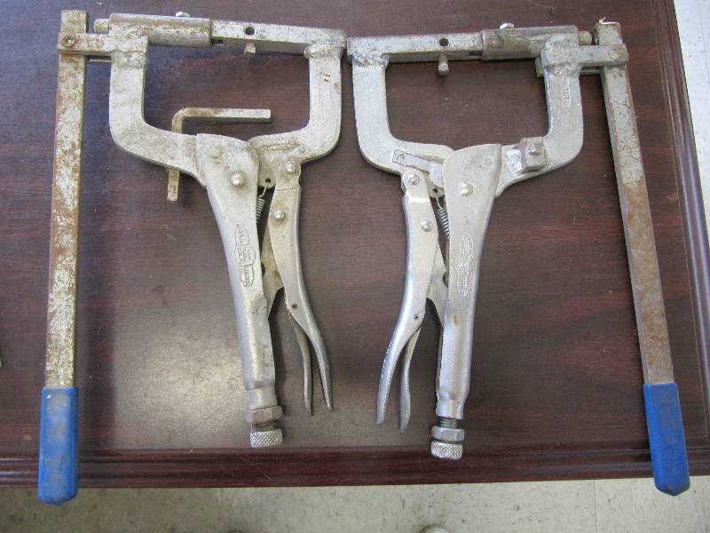 lot 2191 image: LOT OF 2 11R VICE GRIPS (SHOP TOOLS)