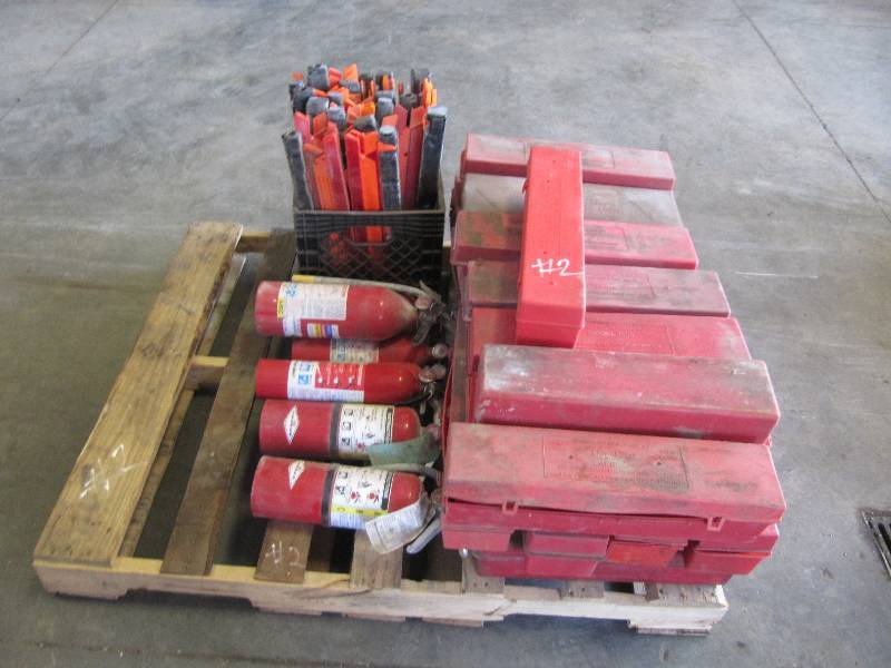 lot 2109 image: Very Large Lot of  Safety Reflector and Fire Extinguishers