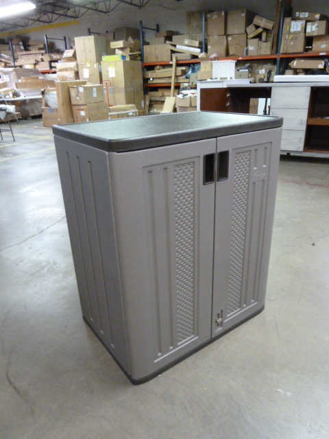 Brand New Outdoor Storage Cabinet By Suncast Furniture Hudson