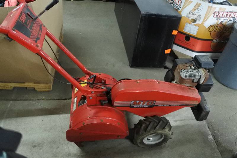 lot 10446 image: MTD 5hp Tiller