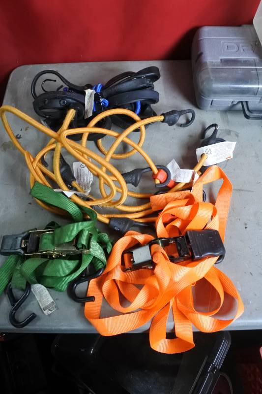 lot 10542 image: Lot of Straps and Bungees