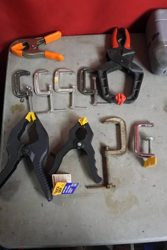 lot 10548 image: Variety of Clamps