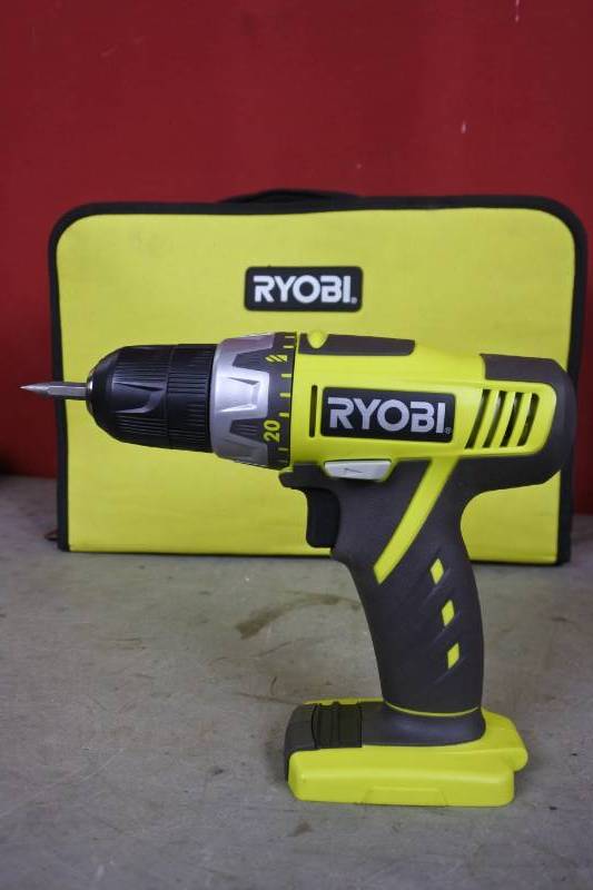 lot 10581 image: Ryobi 18v Cordless Drill