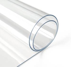 lot 25317 image: Deep Dream 1.5mm Clear Desk Cover Protector, 20 x 30 Inch Clear Desk Cover, Rectangular Vinyl Desk Pad, PVC Plastic Table Cover for Office, Dresser, Night Stand, Computer &amp Writing Desk Tabletop