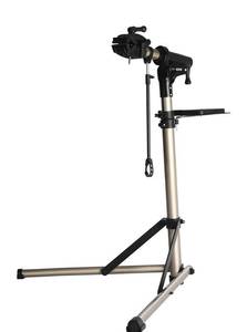 lot 93417 image: CXWXC Bike Workstand with Adjustable, Bicycle Repair Stand for Maintenance Folding and Lightweight (Champagne-3)