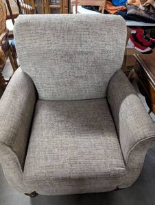 lot 173 image: Vintage Grey Textured Armchair