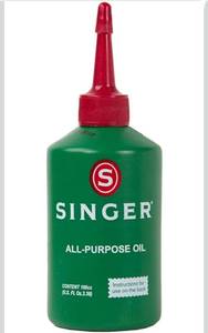lot 5087 image: Singer All Purpose Sewing Machine Oil, 3.38-Fluid Ounce