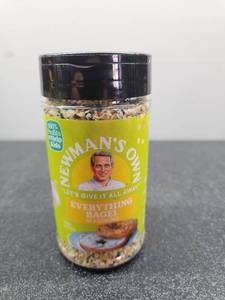 lot 5105 image: Newmans Own Everything Bagel Seasoning, 7.91 Ounce Bottle