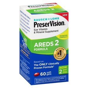 lot 5134 image: PreserVision AREDS 2 Eye Vitamin & Mineral with OCUSorb  Contains Lutein & Zeaxanthin  60 Softgels