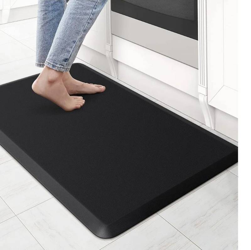 lot 50541 image: KitchenClouds Kitchen Mat Cushioned Anti Fatigue Rug 20x32 Waterproof Non Slip Standing and Comfort