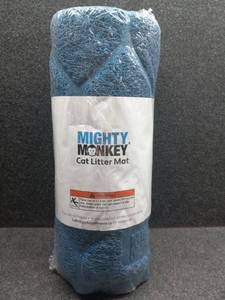 lot 31242 image: Mighty Monkey Premium Cat Litter Trapping Mats, Phthalate Free - Retail $24