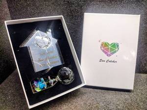 lot 31291 image: 2025 New Home Crystal Radiant New Home, New Adventure &amp New Memories Crystal Suncatcher