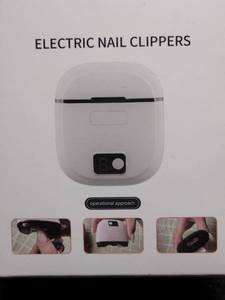 lot 31293 image: Cytong FK310 Rechargeable Electric Nail Clipper, Includes USB Cable, Cleaning Brush & Instructions
