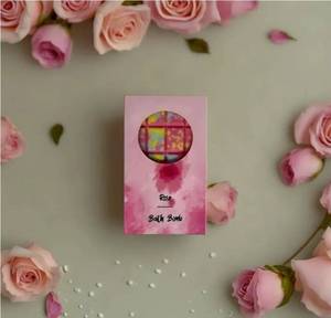 lot 31317 image: Chocolate Form Bath Bomb  Nontoxic  Made from Sea Salt  Organic  Vegan Product  Eco  Gift Idea for Men and Women (Rose)