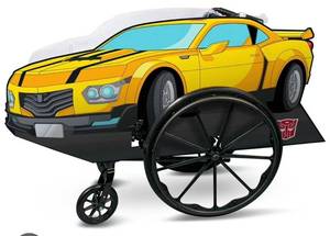 lot 31328 image: Disguise Wheelchair Costumes, Officially Licensed Kids Character Themed Wheelchair Accessories