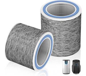 lot 31334 image: HP152 HP102 Replacement Filter for Shark Air Purifier HP152 & HP102 & HP102PET & HC452 & HP132 & HC450,3-in-1 H13 True HEPA Activated Carbon Pre-Filter, Compare Part #HE1FKPET, HE1FKBAS
