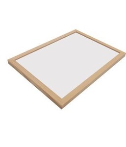 lot 41487 image: PRETYZOOM Wall Photo Frame Natural Wood Finish for Home and Office Decor Sturdy Design for Displaying Posters and Pictures Easy to Hang