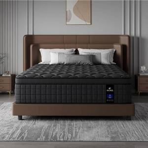 lot 1368 image: 10 Inch Queen Mattress, Medium Firm Hybrid Queen Mattresses, Memory Foam Mattress in a Box with Individually Wrapped Pocket Springs, Reinforced Edge Support, Pressure Relief, Motion Isolation