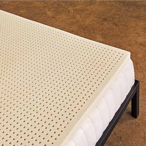 lot 1385 image: Pure Green Natural Latex Mattress Topper - Soft - 2 Inch - King Size (GOLS Certified Organic. Retail $249