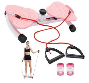 lot 20914 image: Waist Twister Board,Ab Machine Exercise Twist Boards with 300 lbs Weight Capacity,Waist Sculptor Twist for Slim Waist and Core,Noiseless Balance Board Home Gym Exercise Equipment (Pink)