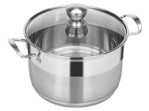 lot 20923 image: Ohtomber Stainless Steel Stock Pot - 12 Quart Large Cooking Pot with Lid for Pasta, Soup, Spaghetti, Nonstick Thick Base Deep Stockpot, Kitchen Cookware for Stew, Simmer, Boiling, Canning