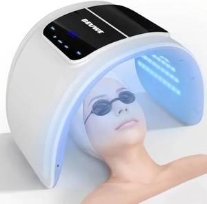 lot 20928 image: Red-Light-Therapy-for-Face, Led Face Mask Light Therapy Red & Blue Rejuvenation Tool SPA Equipment Led Neck Body Hand Mask for Skincare at Home