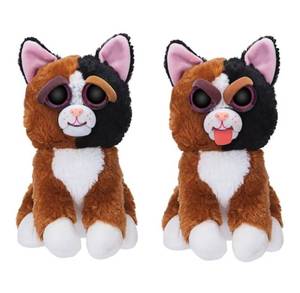lot 20929 image: Feisty Pets Expressions Silly Mary Monstertruck The Calico Cat Sticks her Tongue Out  Retail $ 59.99