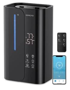 lot 20944 image: 5L Smart Air Humidifier for Bedroom Quiet, Long-Lasting Cool Mist with Essential Oil Diffuser