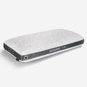 lot 20983 image: Bedgear Storm King Performance Pillow - Size 1.0 - Cooling Bed Pillow for Hot Sleepers - Medium Pillow for All Sleep Positions, Hypoallergenic, Washable & Removable Cover - 20 W x 36 L x 5.25. Retail $259. Really $259
