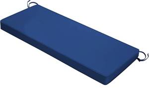 lot 31365 image: Outdoor Bench Cushion 48x18x3 Inch with Ties, Thick Waterproof Porch Swing Cushions for Patio Furniture Chair Pad, Seat Sofa Garden Replacement Cushion Sponge Filling