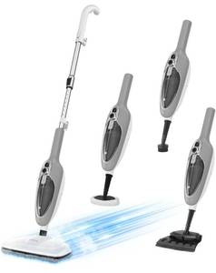 lot 31376 image: Steam Mop - 10-in-1 MultiPurpose Handheld Steam Cleaner Detachable Floor Steamer for HardwoodTileLaminate Floors Carpet with 11 Accessories for Whole Home Use.