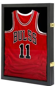 lot 31403 image: Jersey Frame Display Case -Shadow Box with 98% UV Protection Acrylic and Hanger for Baseball Basketball Football Hockey Sport Shirt (1 Pcs, 16x20 for Kid)
