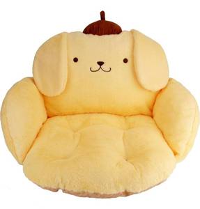 lot 41502 image: Juju Yellow Kawaii Cushion - Kawaii Room Decor - Seat Cushions for Office Chairs - Office Chair Cushions - Car Seat Cushion - Gaming Room Decor - Gaming Desk Accessories Floor Pillow (Yellow)