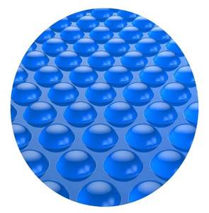 lot 41506 image: BigXwell Solar Pool Cover, 12Mil Round 12 Foot for Above-Ground and In-Ground Pools, 1200Series Solar Blanket for Swimming Pool (Round 12 FT)