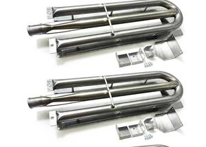 lot 41538 image: Direct Store Parts DA108 (2-Pack) BBQ Replacement Parts Stainless Steel Outdoor Gas Pipe for Viking 316-911, VGBQ & VGIQ Series Gas Grill Models