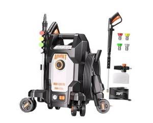 lot 41551 image: Pressure Washer, 4200PSI 2.6GPM Max Electric Power Washer with Anti-Tipping
