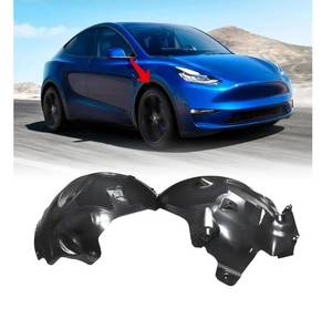 lot 41556 image: Front Right Passenger Fender Inner Liner Compatible with Tesla Model Y 2020 2021 2022 2023 Replace 149261400A 1492614-00-A 1492614-00-C 1492614-00-D Wheel Wing Liner Fender Liner